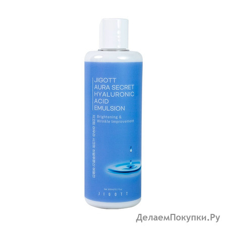 JIGOTT     Aura Secret Hyaluronic Acid Emulsion, 300 