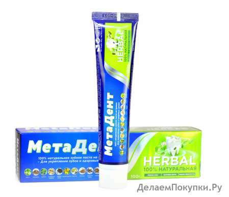 METADENT     Herbal, 100   