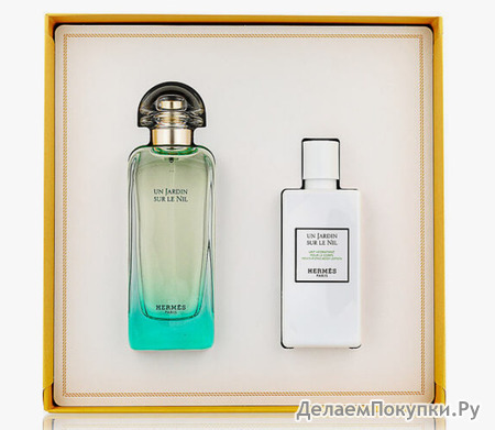 Hermes Un Jardin Sur le Nil EDT 100 ml + BL 80 ml (unisex)