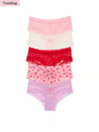 Victoria's Secret 5-Pack Lace Cheeky Panties